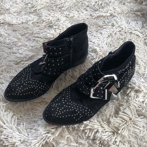Studded Ankle Booties